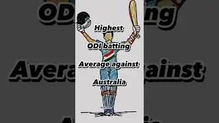 Highest ODI batting average against Australia #shorts #viral #icc #cricket #average #ytshorts #short