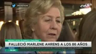 Muere la gran atleta Marlene Ahrens,medalista olimpica en 1956