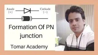 Semiconductors for class 12//Formation of PN junction//drift & diffusion current//depletion region