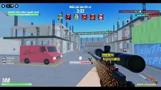 Sniper Arena Full game - AWP - 54 Kills - Roblox