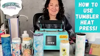 How to Use Tumbler Heat Press