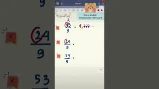 Cara mudah pembagian sembilan #matematika #pembagian #maths  #matematikasd #caramudahmatematika