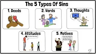 122 - The Five Types of Sins - Zac Poonen Illustrations