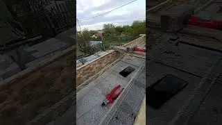 установил опалубку армо пояс завтра заливка