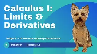 Calculus I: Limits & Derivatives — Subject 3 of Machine Learning Foundations