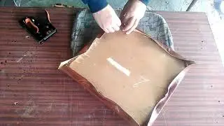 Дело было вечером... Чехлы из кожезаменителя для стула
