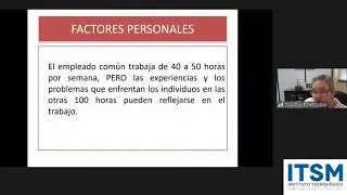 Factores Humanos que Afectan la Productividad  - Lic. Claudia Echegaray Morales - ARCHIVO