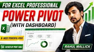Power Pivot Tutorials Excel 2016 Hindi || 2007 || 2010 || 2013 || 2016