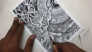 doodle drawing | ink pen artwork