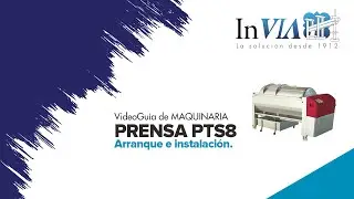Puesta Marcha Prensa PTS8 | Pasos iniciales de instalación |Industrias Via