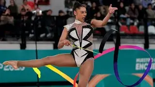 MEDALHA DE OURO!!🏅🇧🇷 GINÁSTICA RÍTMICA BRASIL | BARBARA DOMINGOS (FITA) JOGOS PAN-AMERICANOS 2023