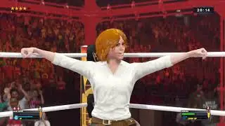 WWE 2K23 Maki Zenin VS Nobara Stinkface Hell In A Cell Ironwoman