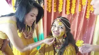 Vaidehi's Haldi Ceremony