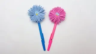 Простая и смешная насадка на ручку | Craft ideas