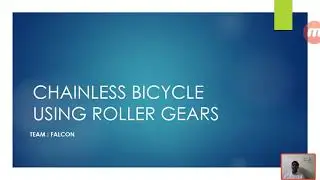 Chainless bicycle using Roller gears
