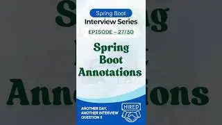 Must-Know Spring Boot Annotations ⚡️