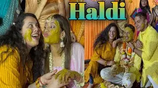 Haldi Ke Function Ki Hamne Maar Li 😜 | Vlogger Pooja ​⁠@BloodyVibesofficial
