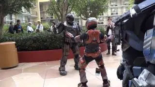 Spartans Can Dance! (Halo Cosplay)