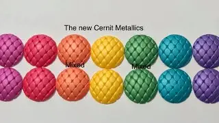 Unboxing new Cernit metallics colors