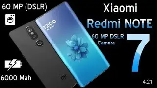 Xiaomi Redmi Note 7 Introduction    60 MP DSLR Camera in a thin body    Forget D