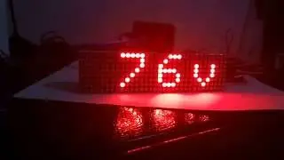 8x8 Dot Matrix LED 4 in 1 Demo