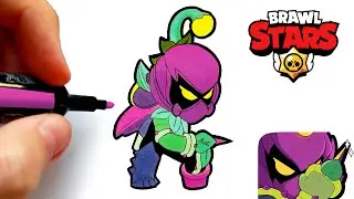 Comment dessiner Lily ! - Brawl Stars