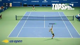US Open 2024 Final - Jannik Sinner Vs Taylor Fritz Full Match | Top Spin 2K25