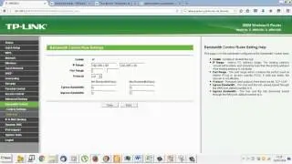 UD1010 Control de ancho de banda Router TL-WR841 IMRTD