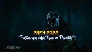 Pertarungan Akhir Naru vs Predator | Cuplikan Film PREY 2022 [Sub Indo]