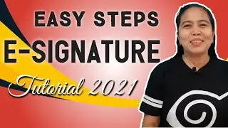 CREATE E-SIGNATURE IN WORD THE EASIEST WAY/ MICROSOFT TUTORIAL 2021/ AMETHY TV