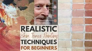 Mixing flesh tone acrylic painting: How to mix & match skin tones in painting