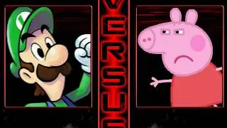 M.U.G.E.N: Super Better Luigi & Kyle Broflovski Vs Peppa Pig & Rocko
