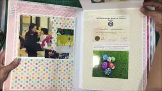 Birthday Scrapbook for daughter | Birthday scrapbook idea | Birthday gift idea