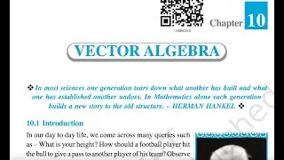 Vector Algebra | Class 12 | Intro & Ex 10.1 | Ch 10 | key Points | Maths | NCERT Solutions | CBSE