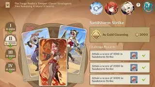 The Forge Realm's Temper: Clever Stratagems | Sandstorm Strike | Genshin Impact TCG