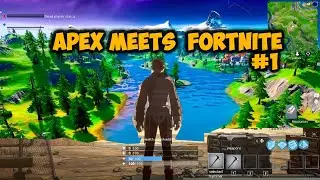 When APEX LEGENDS meets FORTNITE(Funny)