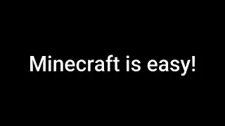 Average Minecraft Speedrun