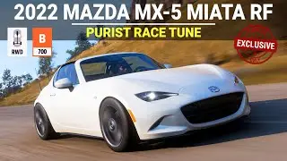 Forza Horizon 5 - 2022 Mazda MX-5 Miata RF - B Class Purist Race Tune (MEMBERS ONLY)