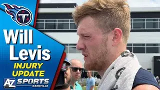 Titans QB Will Levis discusses his injury and recovery time