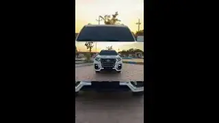 Land cruiser at night, so shining!!!