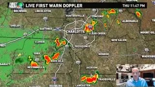 Late night 1min update on the strorms: 7/31/2015