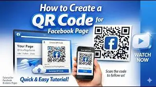 How to Create QR Code for Facebook Page