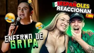 ESPAÑOLES REACCIONAN a RICARDO O' FARRIL por PRIMERA VEZ | ESTOY ENFERMO de GRIPA