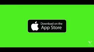 Download on the App Store green screen effect