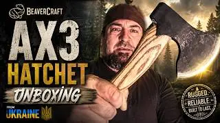 Beavercraft AX3 Hatchet Ax ~ Unboxing/Review
