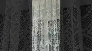 Тюль короткая для кухни #гардина #curtains #гардины #home #гардиныукраина