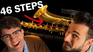 How to Assemble a Saxophone in 46 Steps