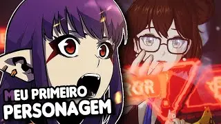 Peguei Meu primeiro personagem!!