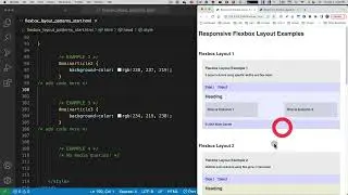 Responsive Flexbox Layout Patterns