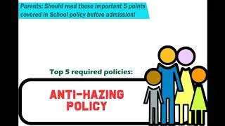 Parents: Read school policies and regulations during admission